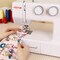 FEIYUE FYe330 Home Sewing Machine with Foot Pedal, Controllable Pedal Speed, 105 Stitch Applications, Powerful Servo Motor, Great for Beginners (White)